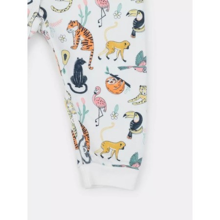 Details for children with open legs of the Jungle top coat, height 68 cm-4