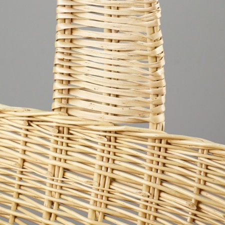 Product basket, 52 × 31 × 14/45 cm, manual weaving, willow-2