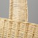Product basket, 52 × 31 × 14/45 cm, manual weaving, willow