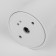 Lamp OL19 WH MR16/GU10, white 1x50W 6.5x6.5x10 cm