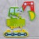 Soft puzzle for kids "excavator", 4 details, crumb I