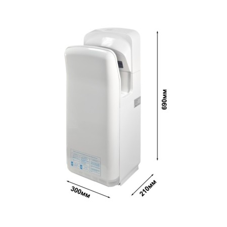Hand dryer Puff-8878b, 2000 watts-8