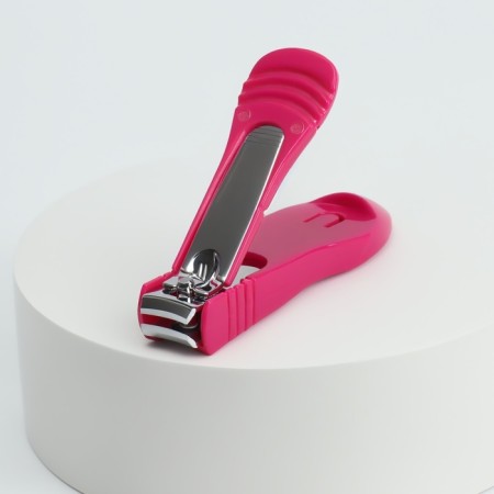 Pedicator's nippers, with a file, 7 cm, color mix-2