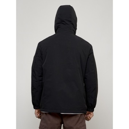 Male spring jacket, size 56, black color-17