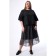 Female jumper, size 52, black color