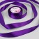 Satin tape, 25 mm × 23 ± 1 m, purple color No. 34