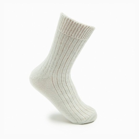 Women's socks, white color, size 25