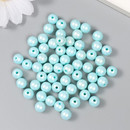 Beads for creativity plastic "Blue. Blue overflow" set 20 grams d = 0.8 cm-1