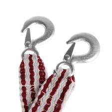 Towing cable, 5 tons, 4.5 m, 2 hooks