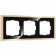 Frame W0032852, 3 Baguette sockets, black