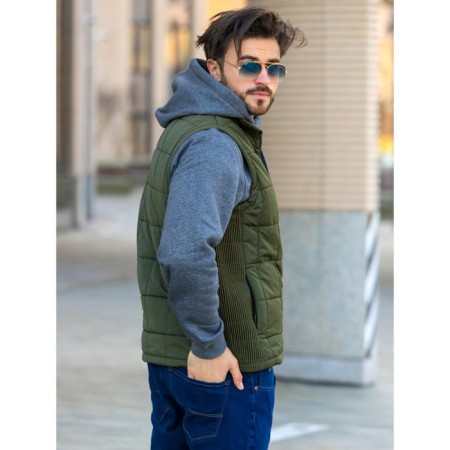 Male ise vest, size 56, khaki color-14