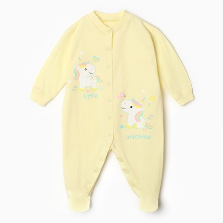 Overalls for girls, yellow color, height 80 cm
