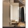 Sleep mirror in a wardrobe on rails, 90 x 35cm, black