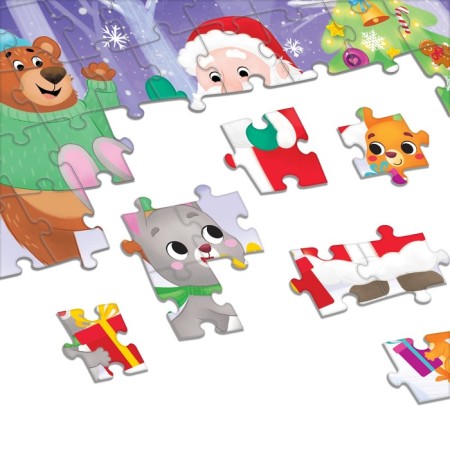 Children's puzzle "Waiting for the New Year", 54 elements-2