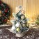 Christmas tree decor "Surprise in a bag" 31x17 cm, gold