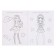 Miracle coloring "Brilliant top models"