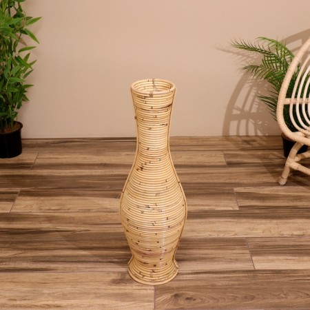 Floor vase 25x25x70 cm, rattan-1
