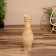 Floor vase 25x25x70 cm, rattan