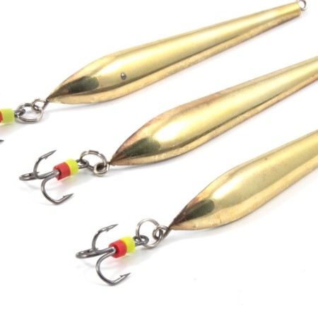 Vertical "Yaman" Sudachi with a tee, size 65 mm, 8.5 g, brass color-2