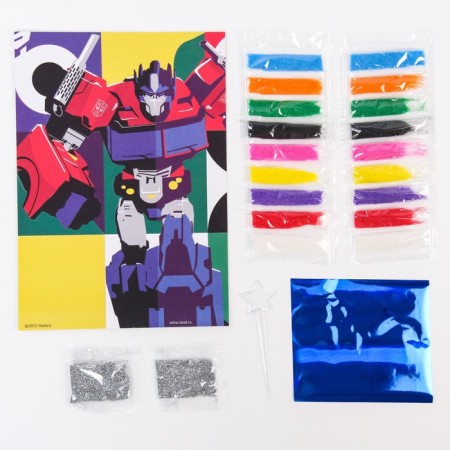 Set for creativity, fresco "Optimus Prime", transformers-3