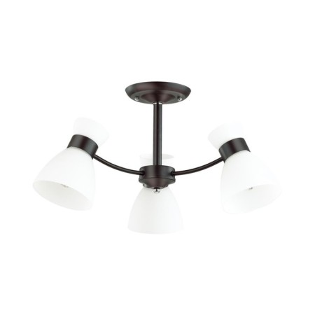 Wilma chandelier, e27, 3x40W, black color, white-1