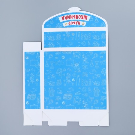 Gift molding box, packaging, “School time”, 23.5 x 22 x 7 cm-5