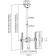ARM Media LCD-1700, up to 55 kg, 26-65 ", ceiling, inclination, black