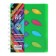 Notepad on the crest A6, 100 sheets, line, plastic cover, with "leaves" separators, mix