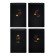 A5 sketchbook, 30 black sheets on the crest, "cat", solid substrate, density 110 gr., Mix