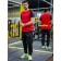Sports T -shirt male ise, size 46, red color