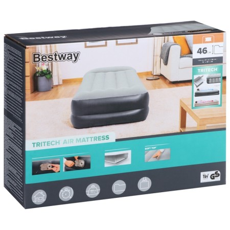 Infaval bed Twin, 191 x 97 x 46 cm, with built -in electric pump, 67401-12