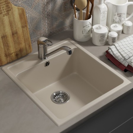 Kitchen is a kitchen of a stone uperwood upd-406, 480x430 mm, rectangular, the color of the lings