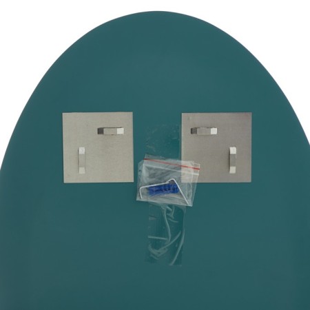 Mirror "oval", with sandblasting graphics, wall -mounted, 70x45 cm-2