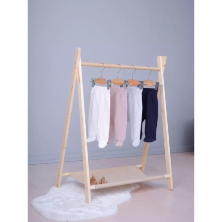 Slider on a wide Rant Base elastic band, seams outward, height 56 ​​cm, milk color-2