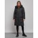 Coat insulated winter female, size 48, black color