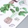 Sticker Plastic Interior color "indoor plants and florariums" 60x90 cm