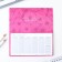 Planing with tear -off sheets "Flowers", soft cover, 30 sheets