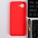 Red Line Ultimate case for Realme C30, silicone, red