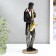 Polystone souvenir "Jazz musician" MIX 21x6.5x6.5 cm