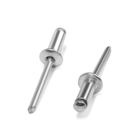 Rolls Exhaust tundra krep, aluminum-old, 50 pcs, 4.8 x 12 mm-2