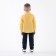 Children's set (longshille/pants), yellow color, height 98cm