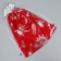 Bag gift plush "Polar star", embossing, 30 x 40 cm +/- 1.5 cm, new year