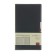 Weekly Lowed A6, 80 Metropol sheets, Cover Artificial Leather, Smecked Block, Black