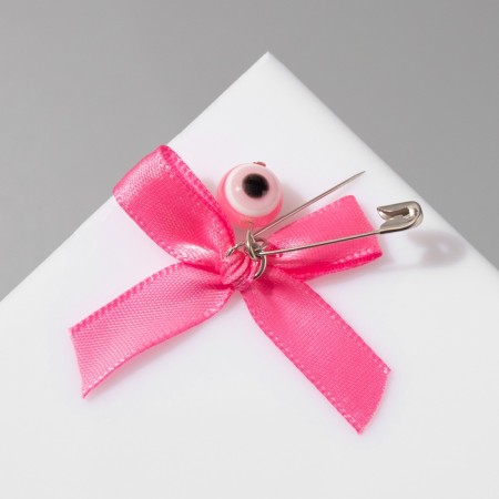 Bulak-convert “for my daughter”, 3 cm, pink color in silver-5