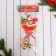 Christmas tree decoration "Sani with balls" Snowman 10x23 cm