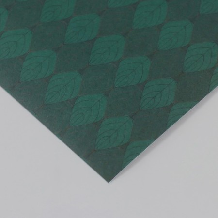 Scrapbooking paper "Leaflets" density 180 grams set 10 pcs 15.5x17 cm-3
