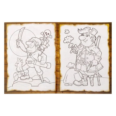 Coloring "Pirates in search of treasures", 12 p.-1