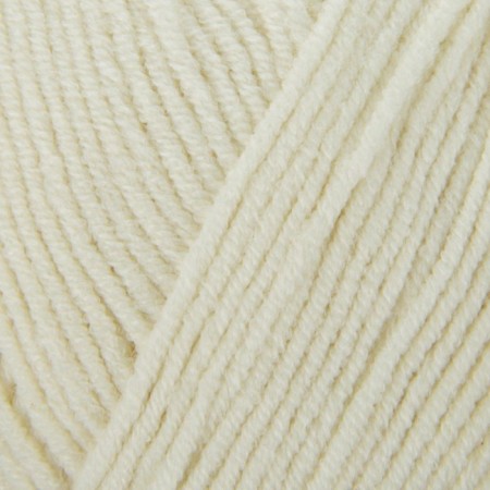 Yarn "Cotton Gold" 55% cotton, 45% acrylic, 330m/100g (62 cream)