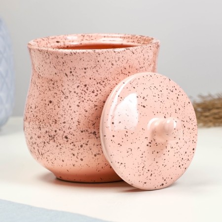 Sugar "Sonata" 0.45l / 10.5x13cm, flamingos-1