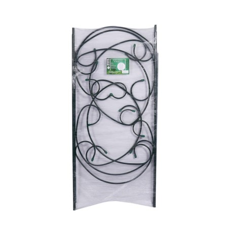 Shpalera, 217 × 55 × 1 cm, metal, green, "ESCA"-6